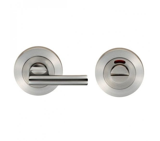 Steelworx SWT1025 Less Able Bathroom Turn & Release Set W/Indicator - Satin Stainless Steel