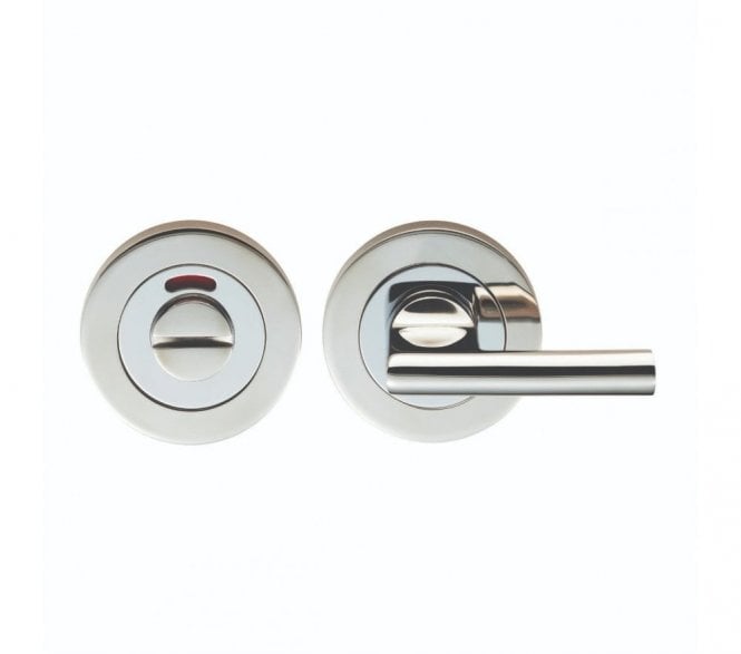 Steelworx SWT1025DUO Less Able Bathroom Turn & Release Set - Polished Stainless Steel