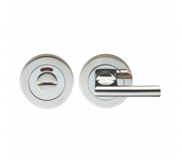 Steelworx SWT1025DUO Less Able Bathroom Turn & Release Set - Polished Stainless Steel