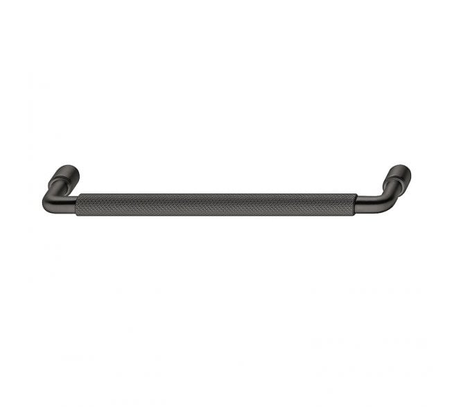 Tocco Knurled Cabinet Handle 160mm - Matt Black