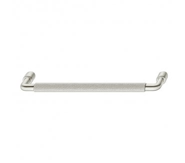 Tocco Knurled Cabinet Handle 160mm - Satin Nickel