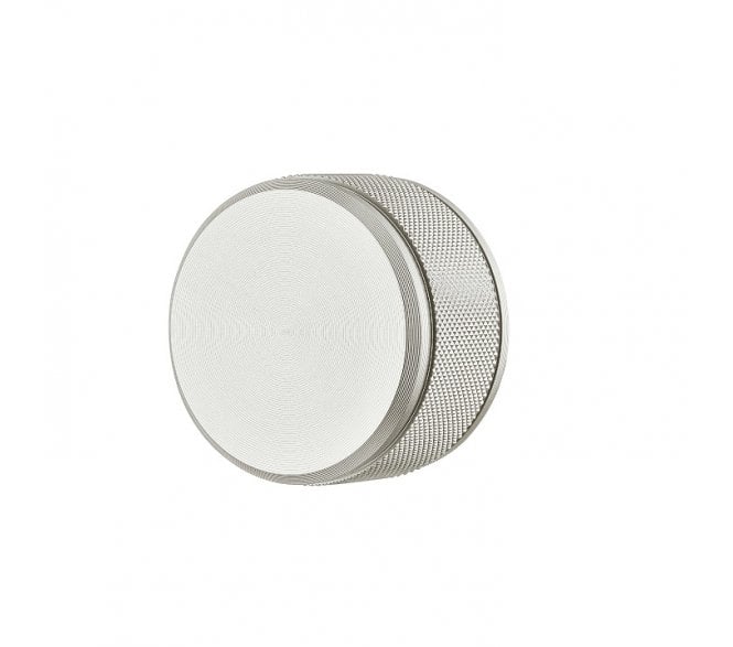 Tocco Knurled Cabinet Knob 50mm - Satin Nickel