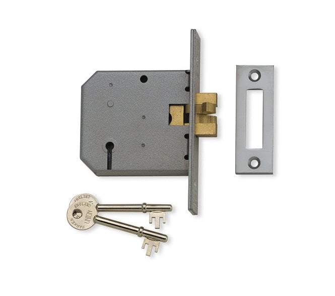 Union 2477 3-Lever Mortice Sliding Door Clawbolt Deadlocks
