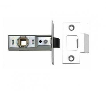 Union 2648 Tubular Mortice Latches - Polished Chrome