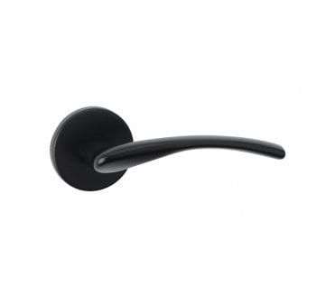 Urfic Easy Click Delta Lever On Round Rose - Matt Black