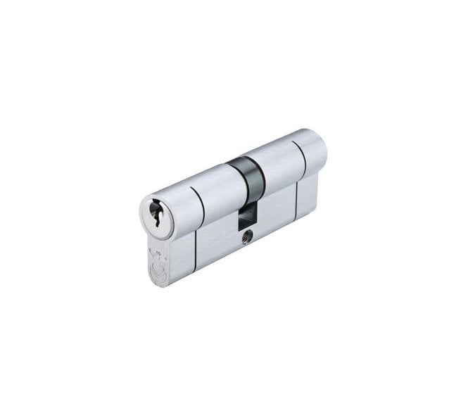 Vier 5-Pin Euro Profile Double Cylinders - Satin Chrome