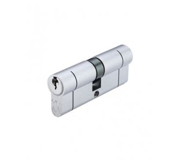Vier 5-Pin Euro Profile Double Cylinders - Satin Chrome