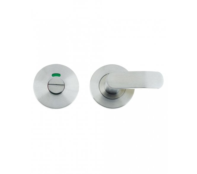 Vier VS004I Bathroom Turn & Release With Indicator - Satin Stainless Steel