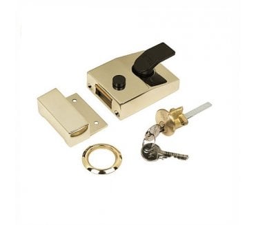 Lunn Hardware Chrome Cranked Barrel Bolt