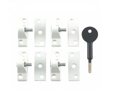 Yale 8K118 Casement Window Locks - White (pack 4no)