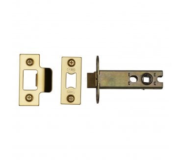 York YKAL Heavy Duty Tubular Mortice Latch 103mm - Polished Brass