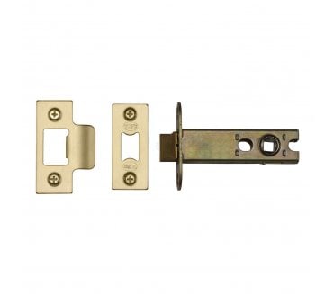 York YKAL Heavy Duty Tubular Mortice Latch 103mm - Satin Brass