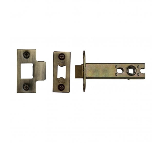 York YKAL Heavy Duty Tubular Mortice Latch 127mm - Antique Brass