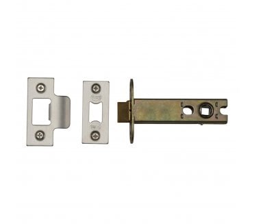 York YKAL Heavy Duty Tubular Mortice Latch 127mm - Satin Nickel/Satin Chrome