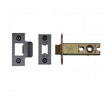 York YKAL3 Heavy Duty Tubular Mortice Latch 76mm - Matt Black