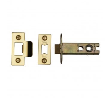 York YKAL3 Heavy Duty Tubular Mortice Latch 76mm - Polished Brass