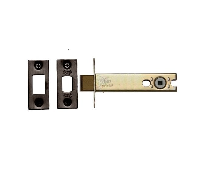 York YKBDB Tubular Bathroom Deadbolt 100mm - Matt Bronze