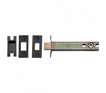York YKBDB Tubular Bathroom Deadbolt 127mm - Matt Black