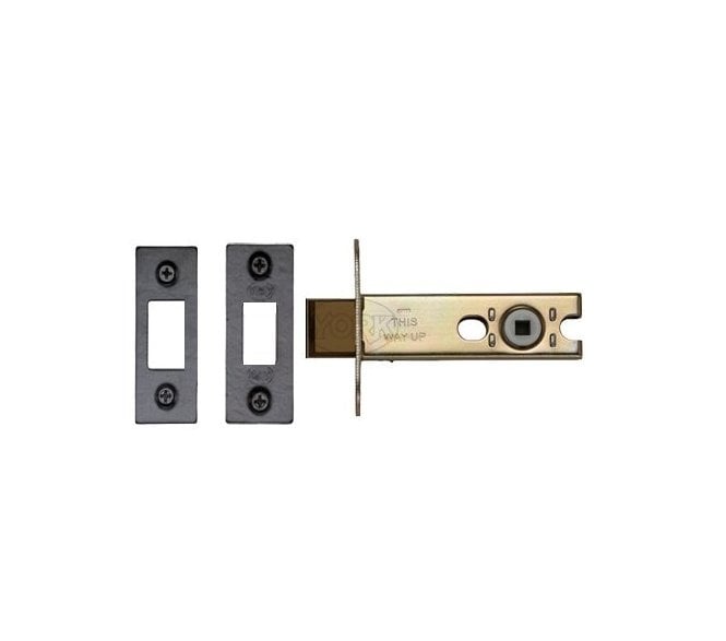 York YKBDB Tubular Bathroom Deadbolt 76mm - Matt Black