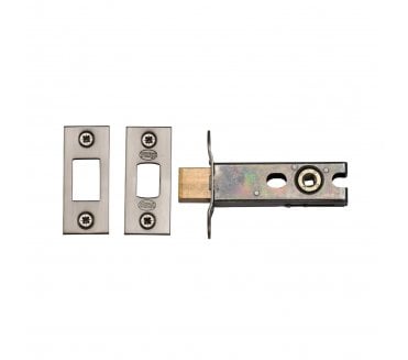 York YKBDB Tubular Bathroom Deadbolt 76mm - Satin Nickel/Satin Chrome