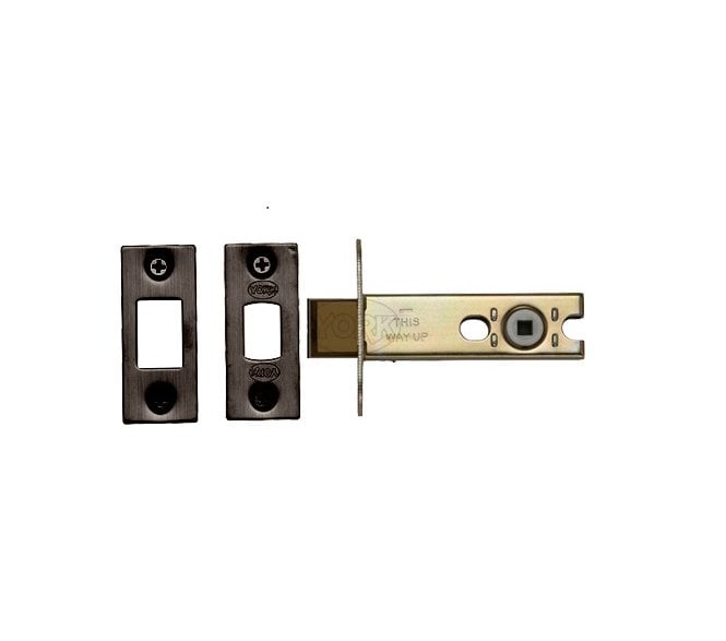 York YKBDB Tubular Mortice Bathroom Deadbolt 76mm - Matt Bronze