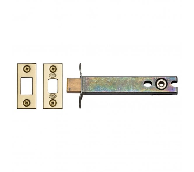 York YKBDB5N Tubular Bathroom Deadbolt 127mm - Polished Brass