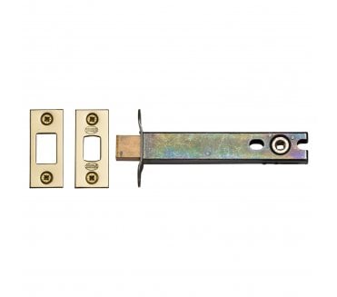 York YKBDB5N Tubular Bathroom Deadbolt 127mm - Polished Brass