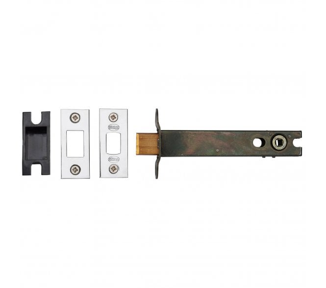 York YKBDB5N Tubular Bathroom Deadbolt 127mm - Polished Chrome/Nickel