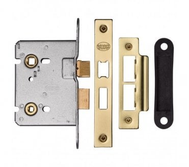 York YKBL Mortice Bathroom Locks - Satin Brass