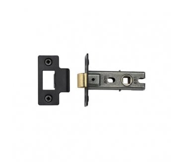 York YKTL Bolt Through Tubular Mortice Latches - Matt Black