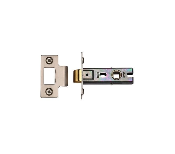 York YKTL Bolt Through Tubular Mortice Latches - Satin Nickel/Satin Chrome