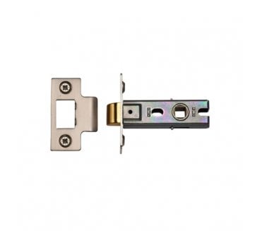 York YKTL Bolt Through Tubular Mortice Latches - Satin Nickel/Satin Chrome