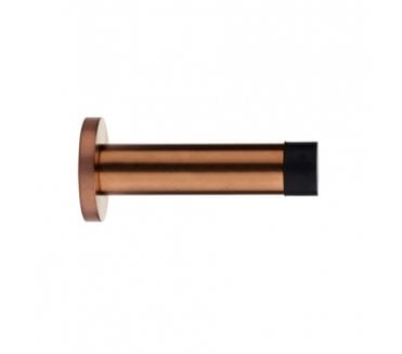 ZAS07 Heavy Duty Skirting Mounted Door Stop - 75mm - PVD Satin Bronze