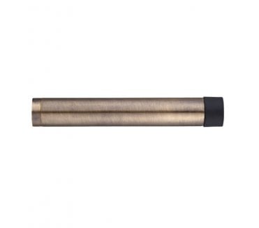 Zoo Extra Long Skirting Door Stop 105mm - Antique Brass