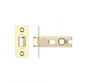 Zoo Hardware Bolt-Through Tubular Mortice Latch - PVD Brass