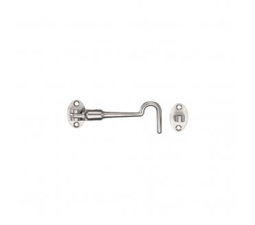 Zoo Hardware Grade 304 Cabin Hook 100mm - Satin Stainless Steel