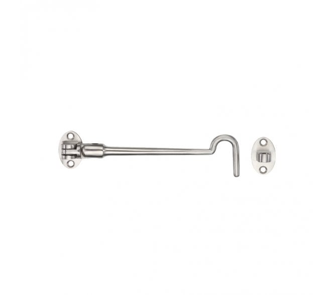 Zoo Hardware Grade 304 Cabin Hook  150mm - Satin Stainless Steel