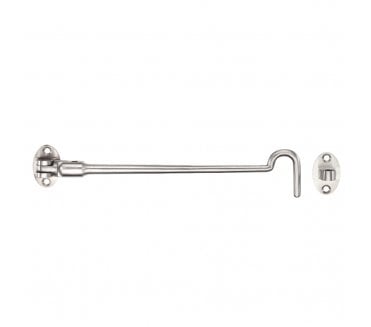 Zoo Hardware Grade 304 Cabin Hook  200mm - Satin Stainless Steel