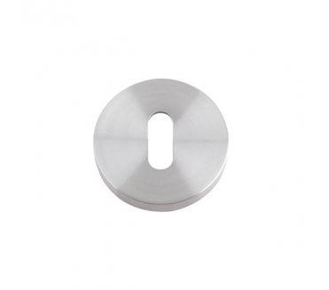 Zoo Hardware  Grade 316 Standard Keyhole Escutcheon - Satin Stainless Steel