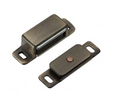 Zoo Hardware Heavy Duty Deluxe Magnetic Catch - Bronze