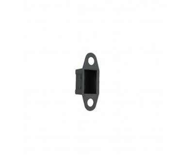 Zoo Hardware PVC Dust Box Keep For Tubular Latch - Black