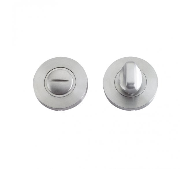 Zoo Hardware ZCS004SS Satin SS Bathroom Turn & Release