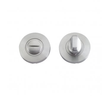 Zoo Hardware ZCS004SS Satin SS Bathroom Turn & Release