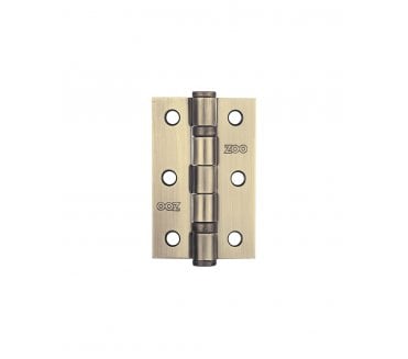 Zoo Hardware ZHS32 Ball Bearing Butt Hinges 76x51mm (Pair) - Florentine Bronze