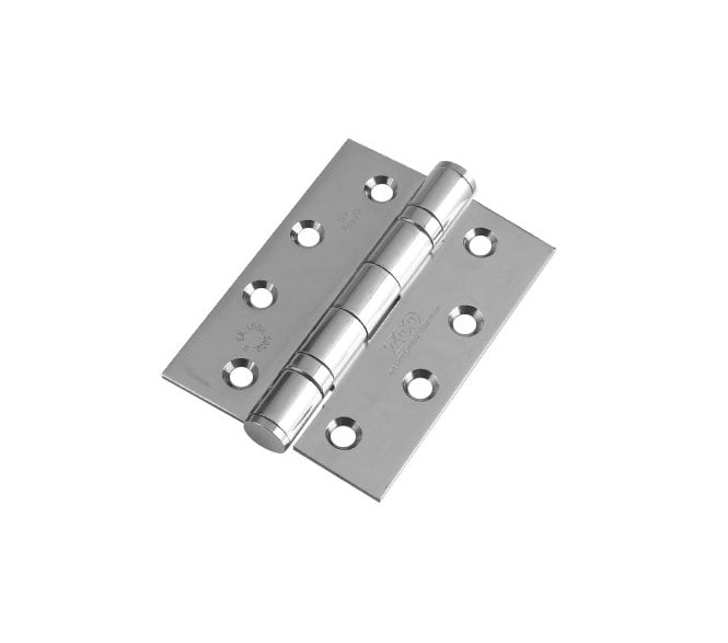 Zoo Hardware ZHSS243 Grade 13 Ball Bearing Butt Hinges 102x76mm (Pair) - Polished Stainless