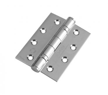 Zoo Hardware ZHSS243 Grade 13 Ball Bearing Butt Hinges 102x76mm (Pair) - Polished Stainless