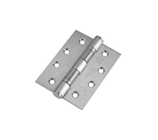 Zoo Hardware ZHSS243 Grade 13 Ball Bearing Butt Hinges 102x76mm (Pair) - Satin Stainless