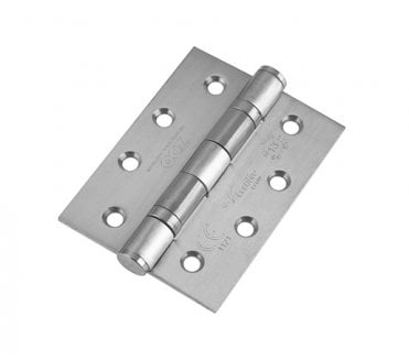 Zoo Hardware ZHSS243 Grade 13 Ball Bearing Butt Hinges 102x76mm (Pair) - Satin Stainless