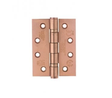 Zoo Hardware ZHSS243 Grade 13 Ball Bearing Butt Hinges 102x76mm - PVD Bronze