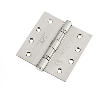 Zoo Hardware ZHSS244 Grade 13 Ball Bearing Butt Hinges 102x102mm (Pair) - Satin Stainless
